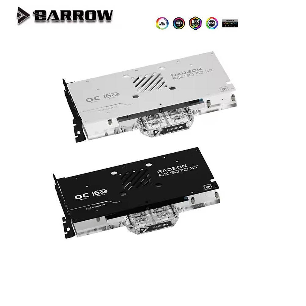 Barrow GPU Water Block For Sap - Rx 9070 Xt review and price