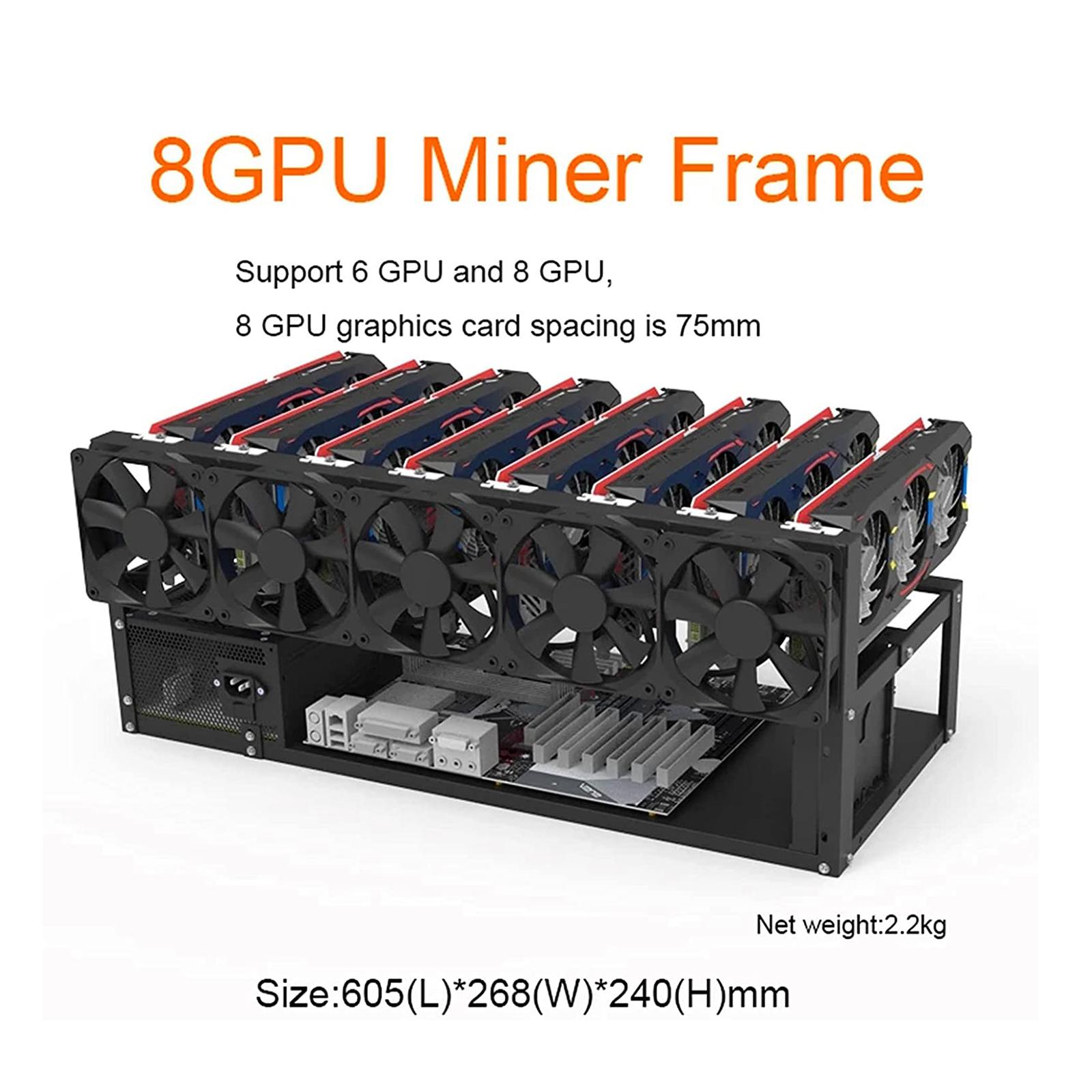 Open Frame Graphics Card Holde - Gpu Mining Rig Frame 8 Gpu review and price