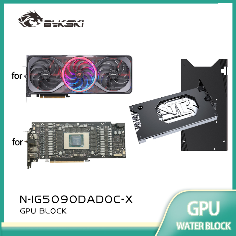 Bykski GPU Block for Colorful  - Rtx 5090 32Gb review and price