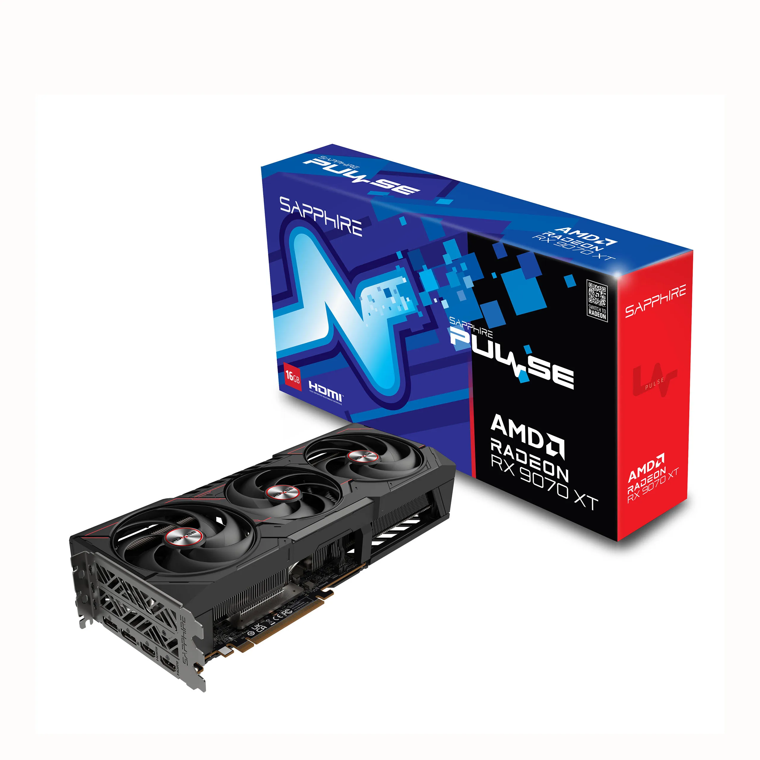 2025 New SAPPHIRE PULSE  Radeo - Rx 9070 16Gb review and price