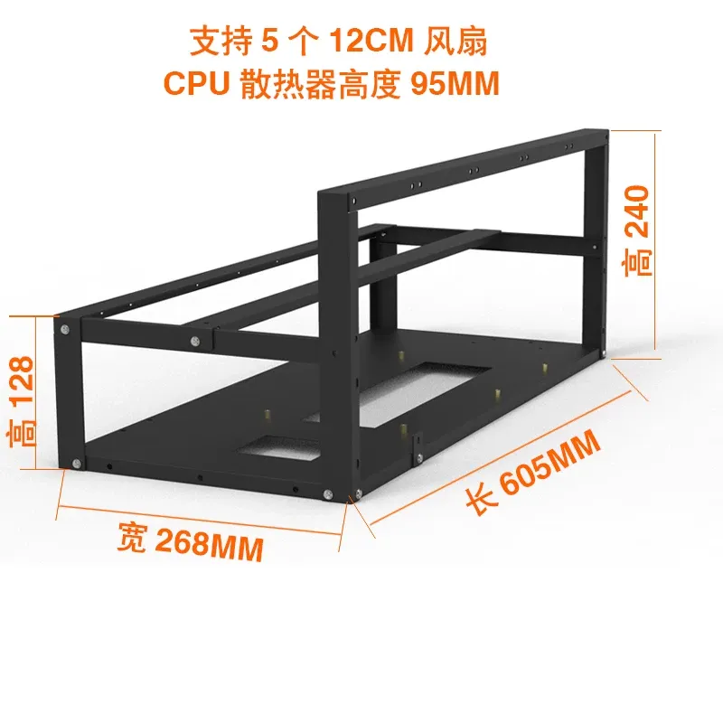 JMZ Graphics Card Stand Rack O - Gpu Mining Rig Frame 8 Gpu review and price