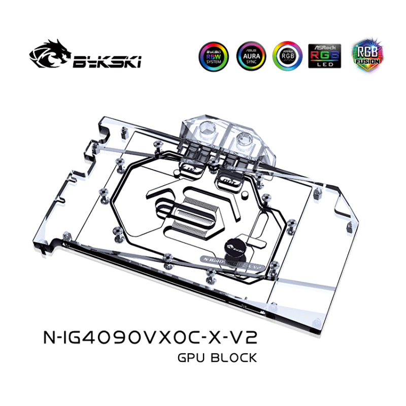 Bykski N-IG4090VXOC-X-V2 Water - Rtx 4090 Water Block review and price