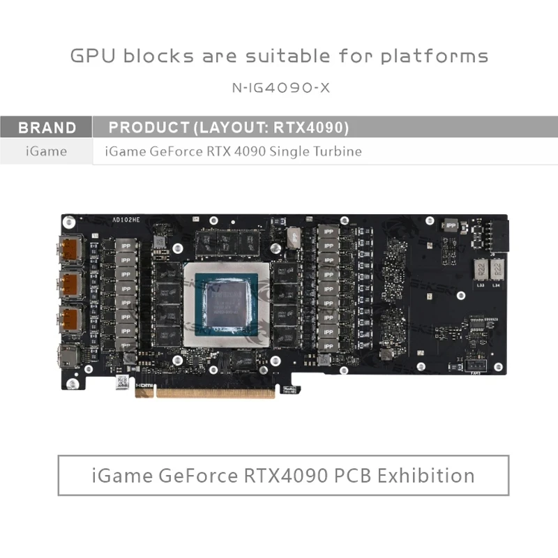 Bykski GPU Water Block for Col - Rtx 4090 Water Block review and price