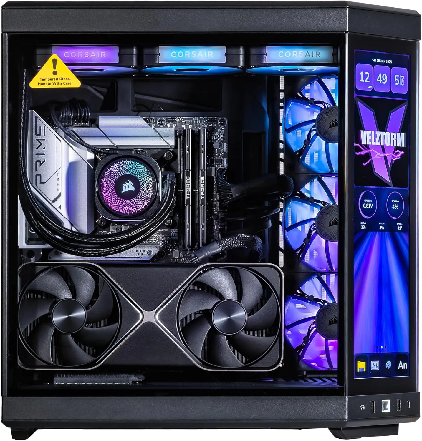 Velztorm LCD Black Praetix Cus - Rtx 5090 32Gb review and price